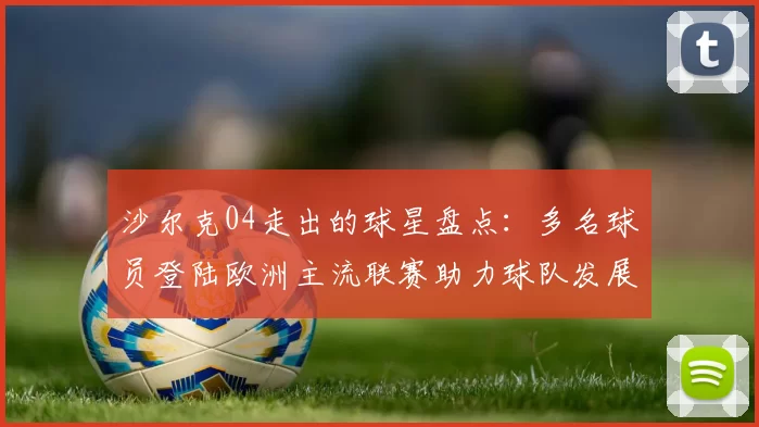 沙尔克04走出的球星盘点：多名球员登陆欧洲主流联赛助力球队发展